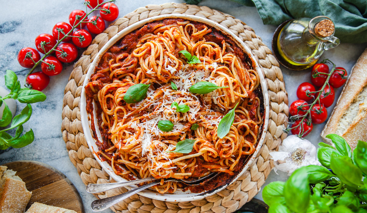 Tomatpasta med Quattrocento